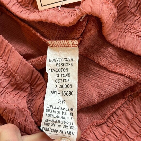 SIRoco Mojacar Womens Culotte Pants Small 26 Sequins Festival Y2K Wide Leg 17563 - Picture 3 of 13